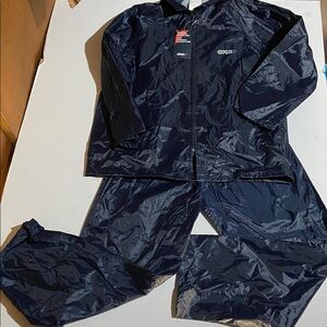 GK Navy Blue Rain Suit Set
